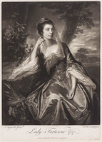 KG 15155
<br/>
Portret van lady Anne Fortesque
<br/>
<em>McArdell, James (1728/29-1765)</em>